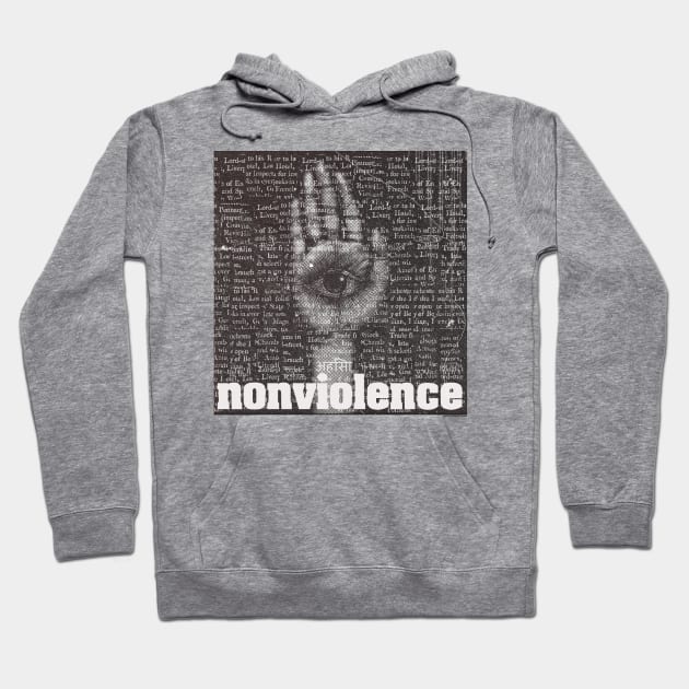 nonviolence Hoodie by psninetynine